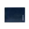 Blue Square - Portefeuille pour homme avec fenêtre à rabat pour carte d&#039;identité en bleu 1