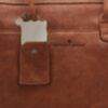 Carisma Laptop Shoulder Bag 15.6&quot; RFID Cognac 4