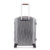 PQ-Light - Fast-Check bagage à main à roulettes rigide noir/cuir 6