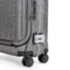 PQ-Light - Fast-Check bagage à main à roulettes rigide noir/cuir 9
