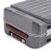 PQ-Light - Fast-Check bagage à main à roulettes rigide noir/cuir 8