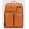 Blue Square - Sac à dos pour ordinateur portable avec compartiment pour iPad®Pro 12.9&quot; en orange 1