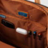 Blue Square - Sac à dos pour ordinateur portable avec compartiment pour iPad®Pro 12.9&quot; en orange 4