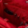 Ryan - Sac à dos pour femme en tissu recyclé avec compartiment pour iPad® en rouge 3