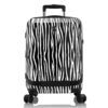 EZ Fashion - Chariot pour bagages à main Zebra 1