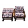 Lucy Travel Packing Cube Set Peach Leaves (en anglais) 2