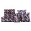 Lucy Travel Packing Cube Set Peach Leaves (en anglais) 1