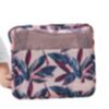 Lucy Travel Packing Cube Set Peach Leaves (en anglais) 9