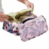 Lucy Travel Packing Cube Set Peach Leaves (en anglais) 8
