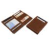 Essenziale - Portefeuille Magic en cuir vintage brun javane 5
