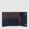 Blue Square - Portefeuille compact pour billets et cartes de crédit en violet 2