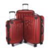 Alex - Ensemble de valises TSA rouge, S/M/L 1