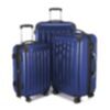 Alex - Ensemble de valises TSA bleu foncé, S/M/L 1