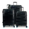 Ted Luggage - Set de 3 valises noir 1