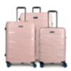 Ted Luggage - Jeu de 3 valises or rose 1