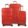 Zip2 Luggage - Jeu de 3 valises rouge 1