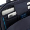 Blue Square - Sac à dos pour ordinateur portable avec compartiment pour iPad®, RFID Blocker Blue 2
