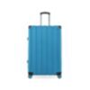 Q-Damm - Grande valise coque dure en bleu cyan 1