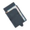 Porte-cartes RFID Furbo en cuir avec compartiment pour billets et étui AirTag en bleu 5