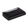 Porte-cartes RFID Furbo en cuir avec compartiment pour billets et étui AirTag en noir 3