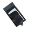 Porte-cartes RFID Furbo en cuir avec compartiment pour billets et étui AirTag en noir 4