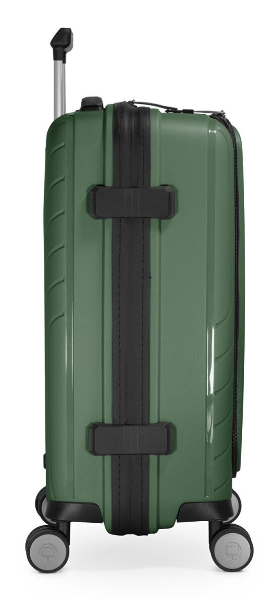 TXL - Bagage à main coque rigide en vert foncé