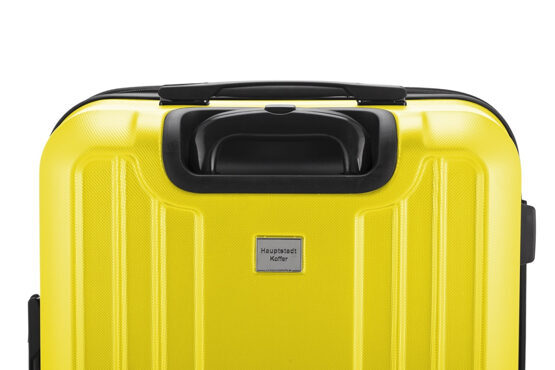 X-Berg, bagage à main rigide avec TSA en jaune mat