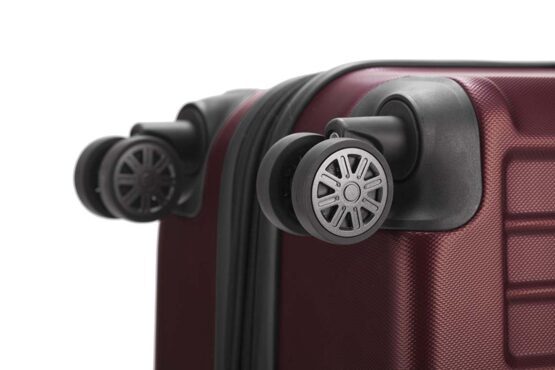 X-Berg, bagage à main rigide avec TSA surface mate, bordeaux