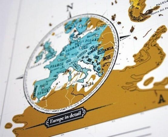 Travel Scratch Map - Reisekarte