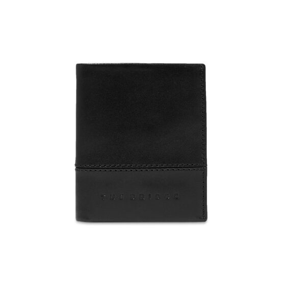 Damiano - Porte-cartes en cuir, noir