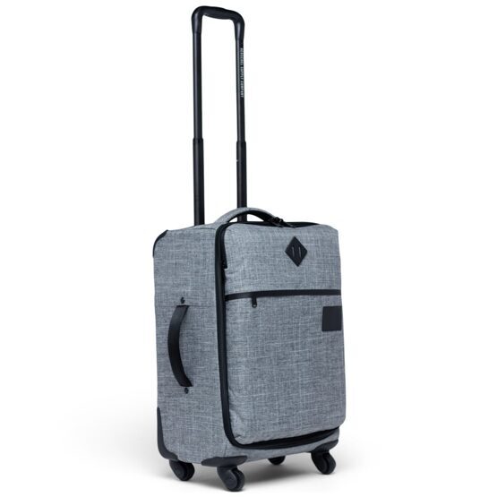 Highland - Carry On Large Trolley, Raven Crosshatch