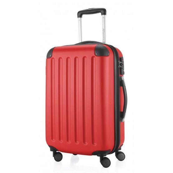 Spree, Valise rigide avec TSA surface mate, rouge