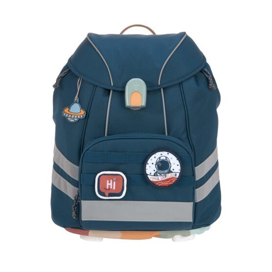 Flexy - Set sac à dos scolaire, 7 pièces en bleu marine