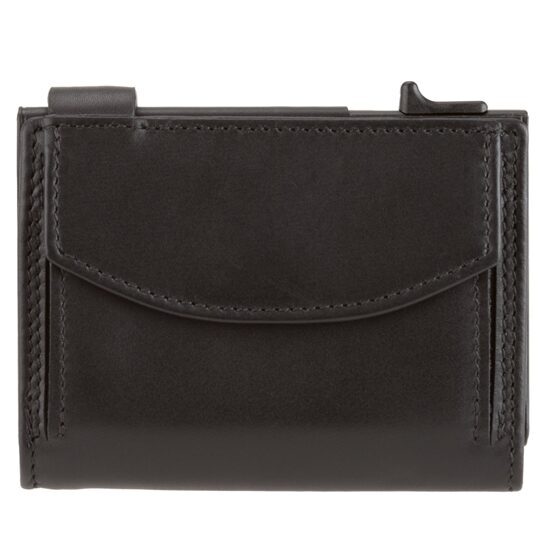 Fin - Portefeuille avec porte-monnaie en amazaque/noir