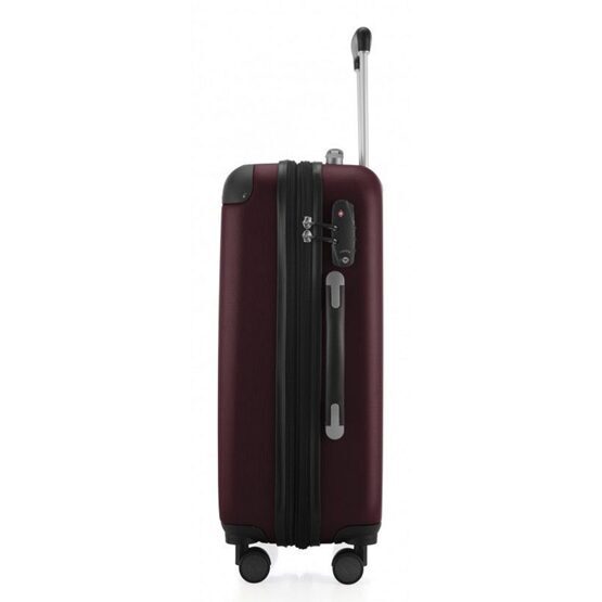 Spree - Set de 3 valises S/M/L avec TSA en bordeaux
