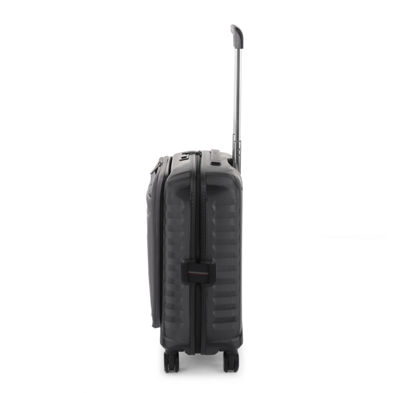 Double Premium Carry-On Spinner extensible Gris