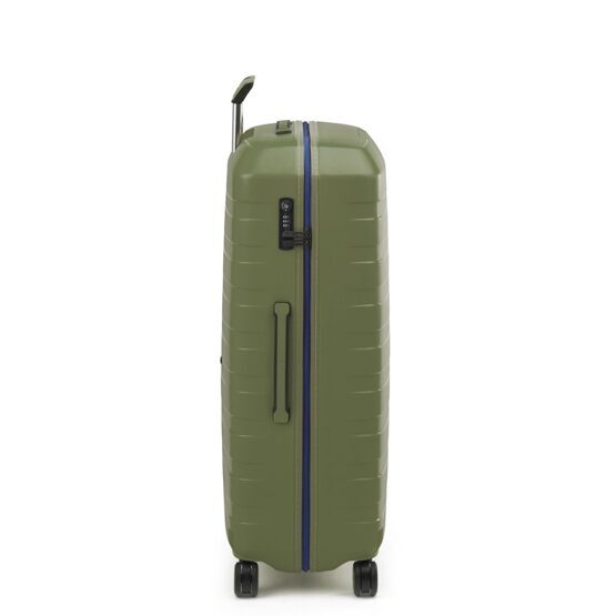Box Young - Valise trolley L Blu/Verde Militare