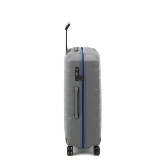 Box Young - Valise trolley M Blu/Piombo