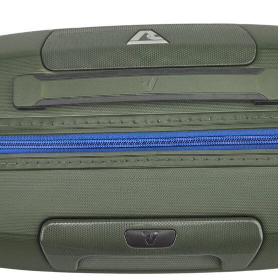 Box Young - Valise pour bagages à main Blu/Verde Militare