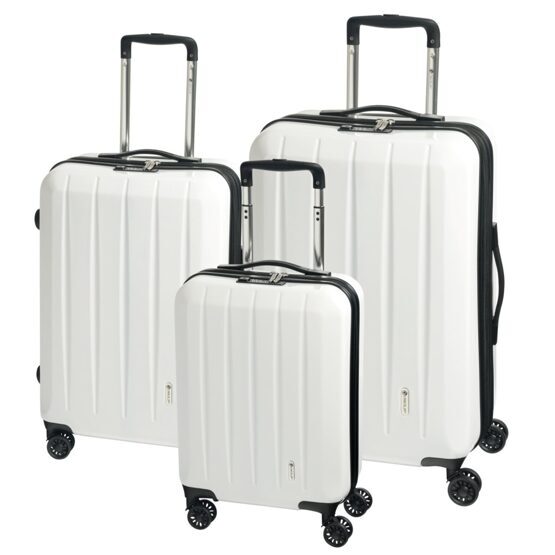 London 2.0 - Set de 3 valises blanc