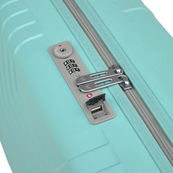 Ypsilon 2.0 - Trousse à bagages à main avec USB Vert d&#039;eau