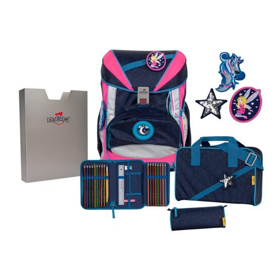 ErgoFlex Set sac à dos scolaire Blue Fairy