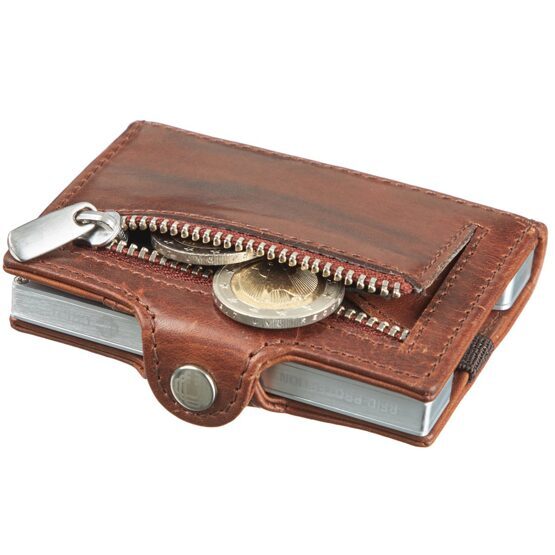 3.55 Porte-cartes avec pochette pour pièces de monnaie et pochette pour billets de banque à Coganc