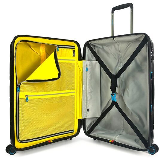 Ted Luggage - Set de 3 valises noir