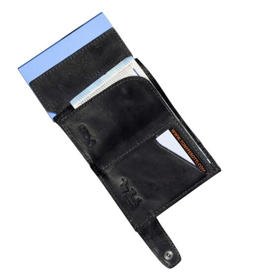 Furbo Porte-cartes de crédit Carbon avec papier et compartiment pour la monnaie