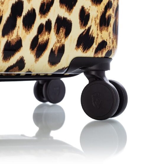 Fashion Spinner - Valise rigide L Brown Leopard