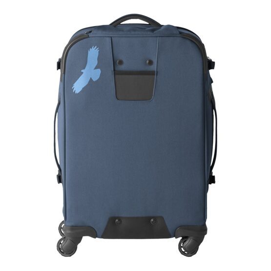 Porte-bagages à 4 roues GW, bleu