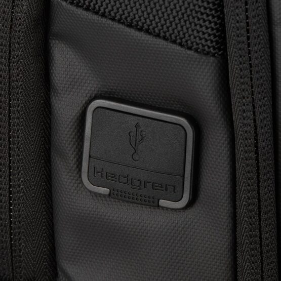 Rail Backpack 15.6&quot; RFID Rain Cover en noir