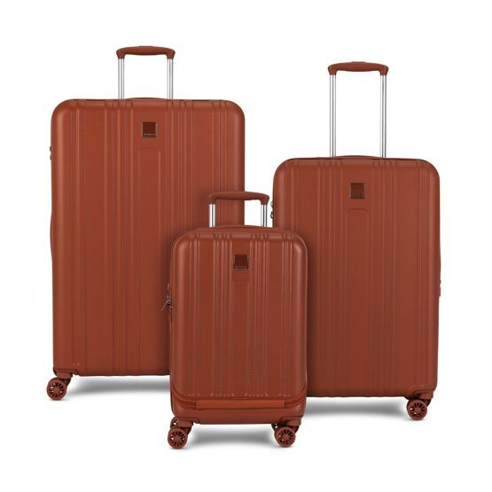 Set de 3 valises Nest en rouge tango