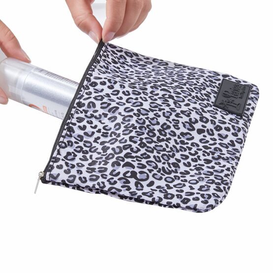 Lucy Travel Packing Cube Set Silver Leopard